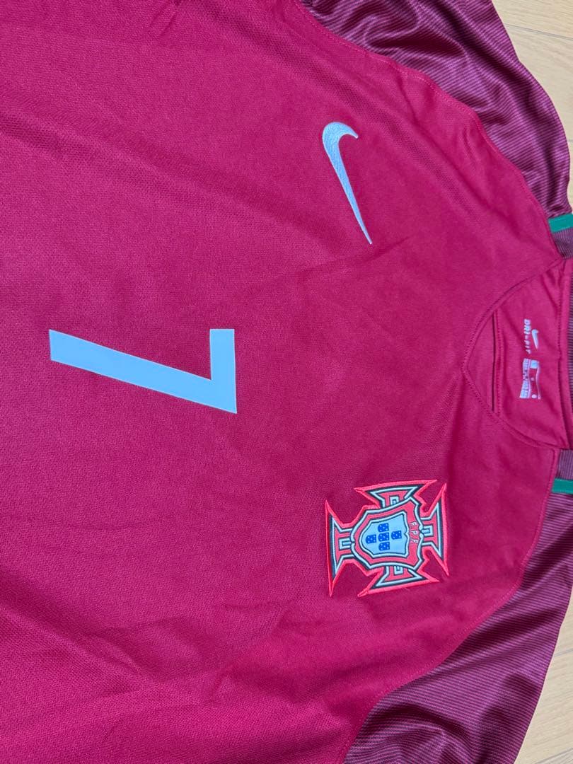 [新品、未使用]ポルトガル代表　ロナウド 7番 長袖 ユニフォーム 16/17