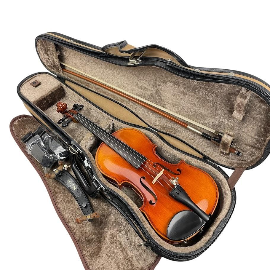 極虎杢●鈴木バイオリン● 上位 No.300 1/4 1997年製 希少サイズ