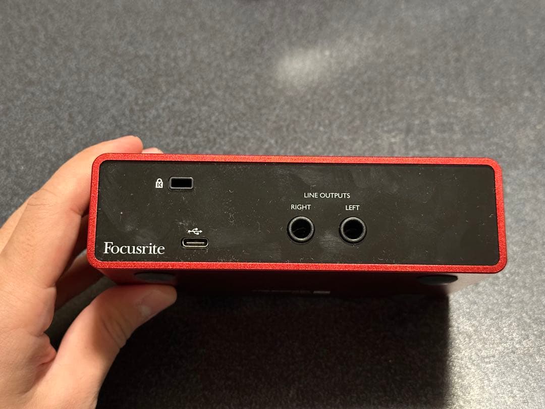 DTM・DAW FOCUSRITE Scarlett Solo (gen. 3)