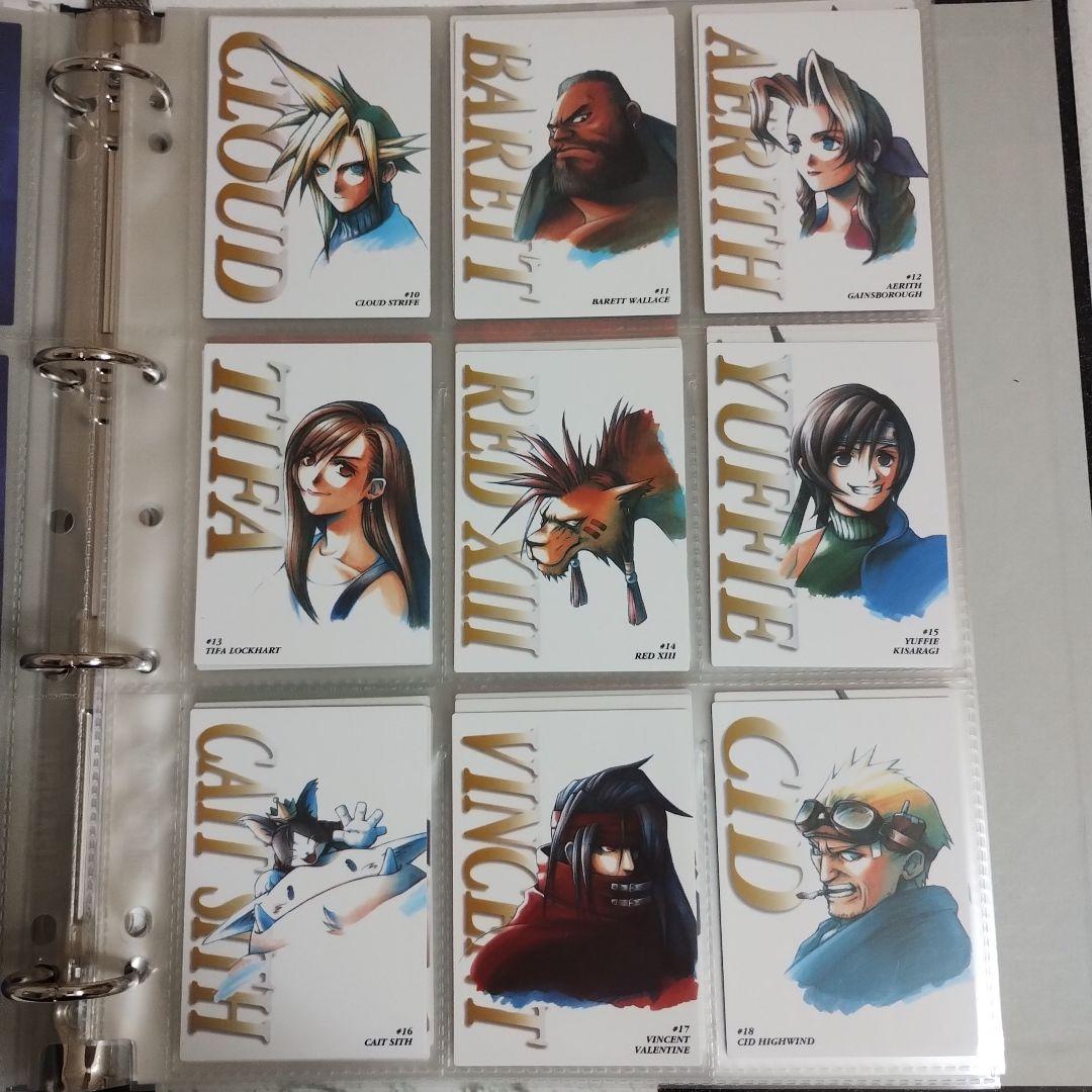 【初版】ファイナルファンタジーⅶ カードダス フルコンプリートセット マスターズ