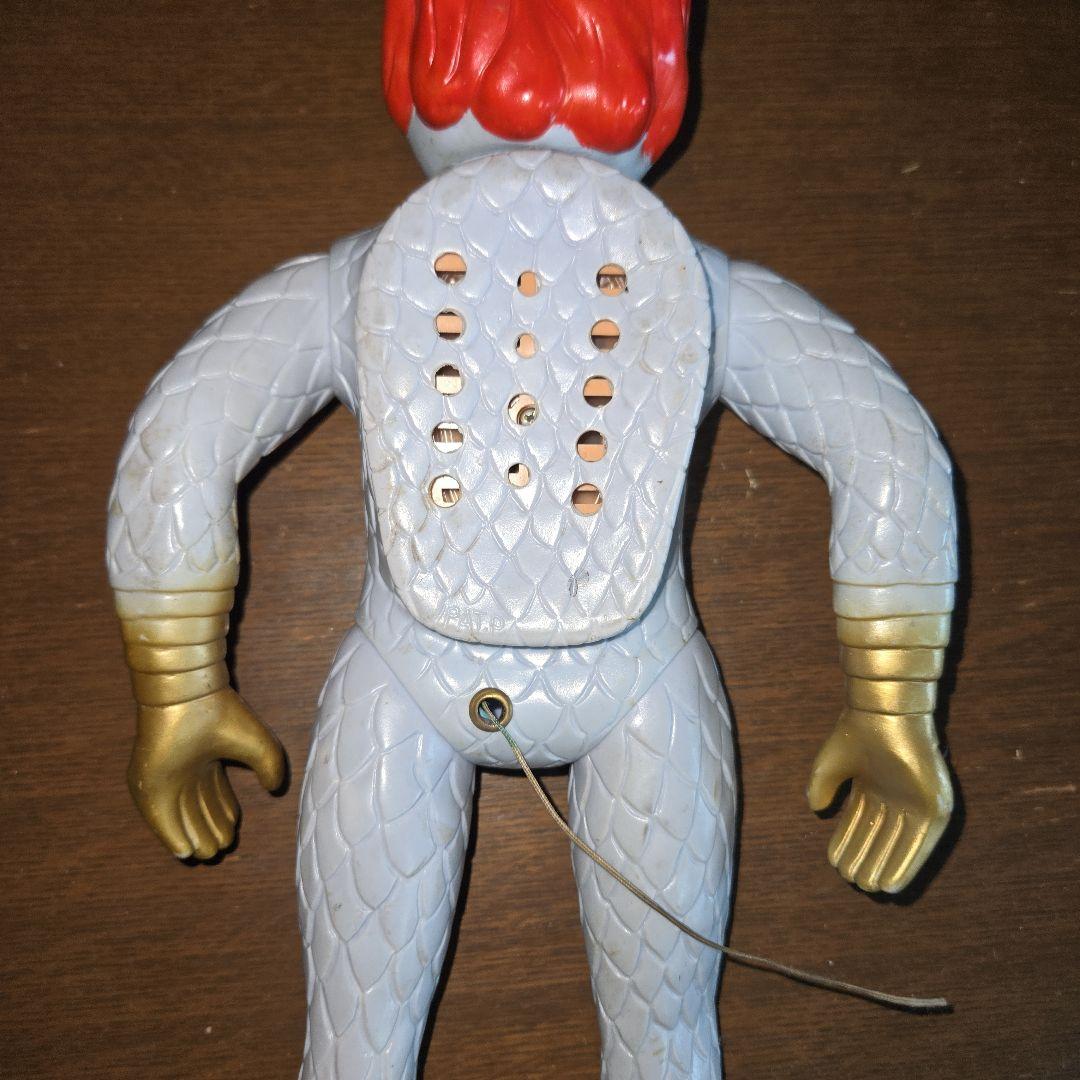 レトロ　当時物　変身忍者　トーキング　ソフビ　マスダヤ