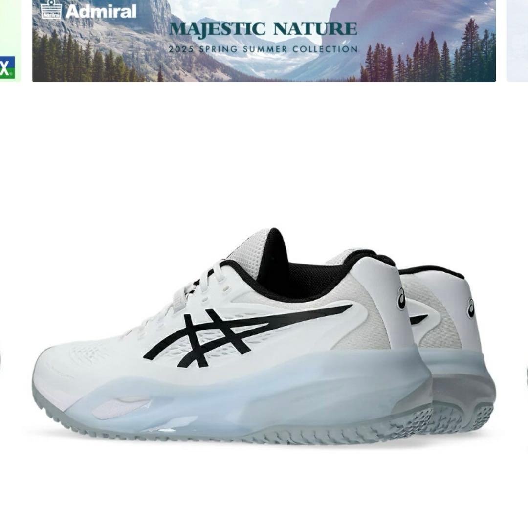 ASICS テニスシューズ ZUST 3 31S オム二クレイ