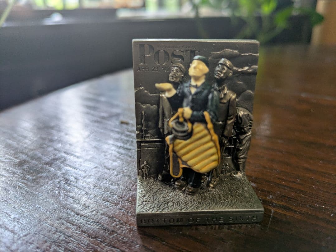 希少　ノーマン・ロックウェル　六回裏　野球　メジャーリーグ