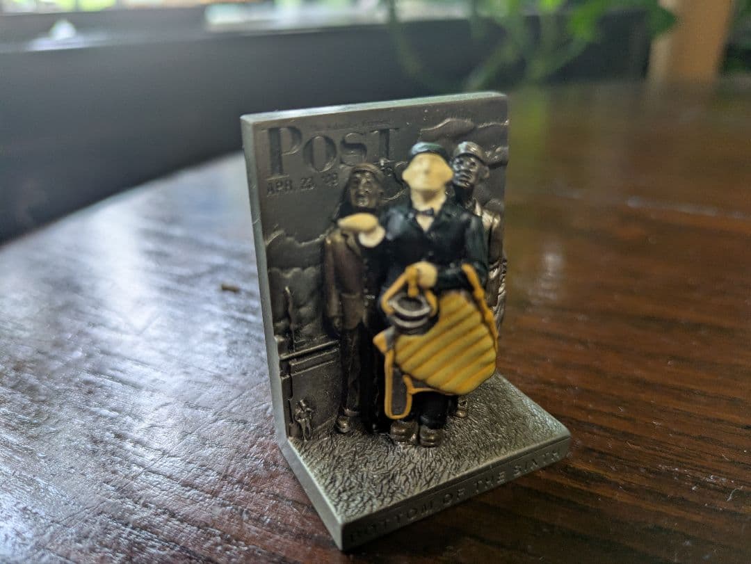 希少　ノーマン・ロックウェル　六回裏　野球　メジャーリーグ