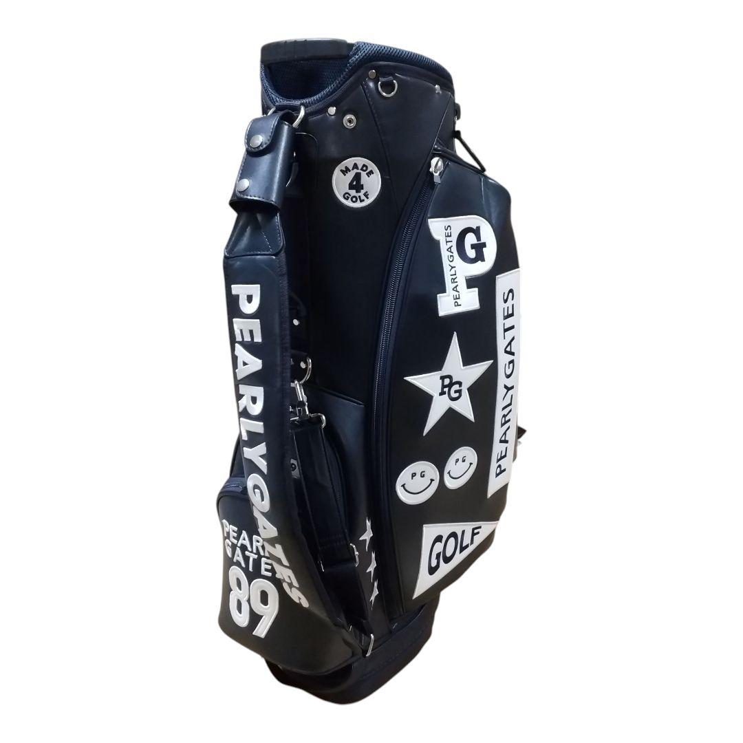 パーリーゲーツ　ゴルフバッグ　キャディーバッグ　黒 9型　スタンド型