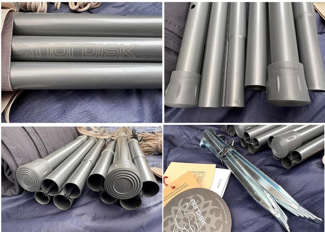 美品！Nordisk ノルディスク タープ カーリ20 ブラックエディション