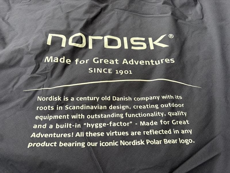 美品！Nordisk ノルディスク タープ カーリ20 ブラックエディション