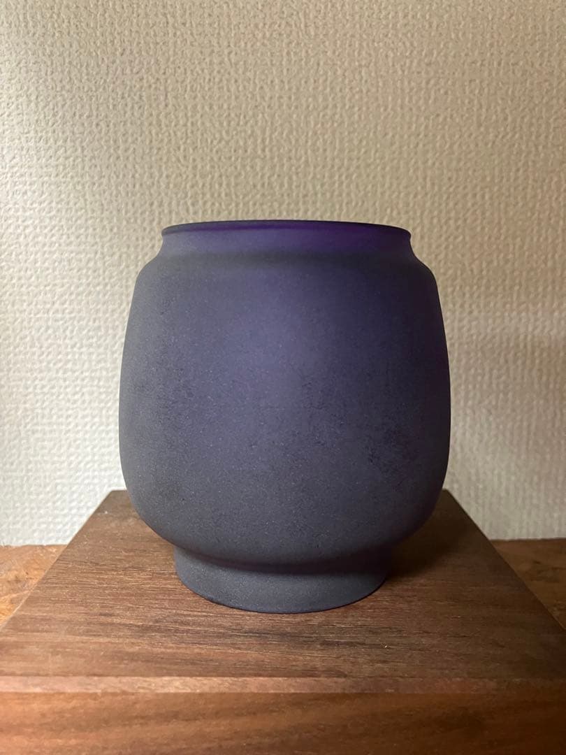 【製作サンプル】デイツ　フュアハンド向けホヤ　パープル（サンドブラストver）