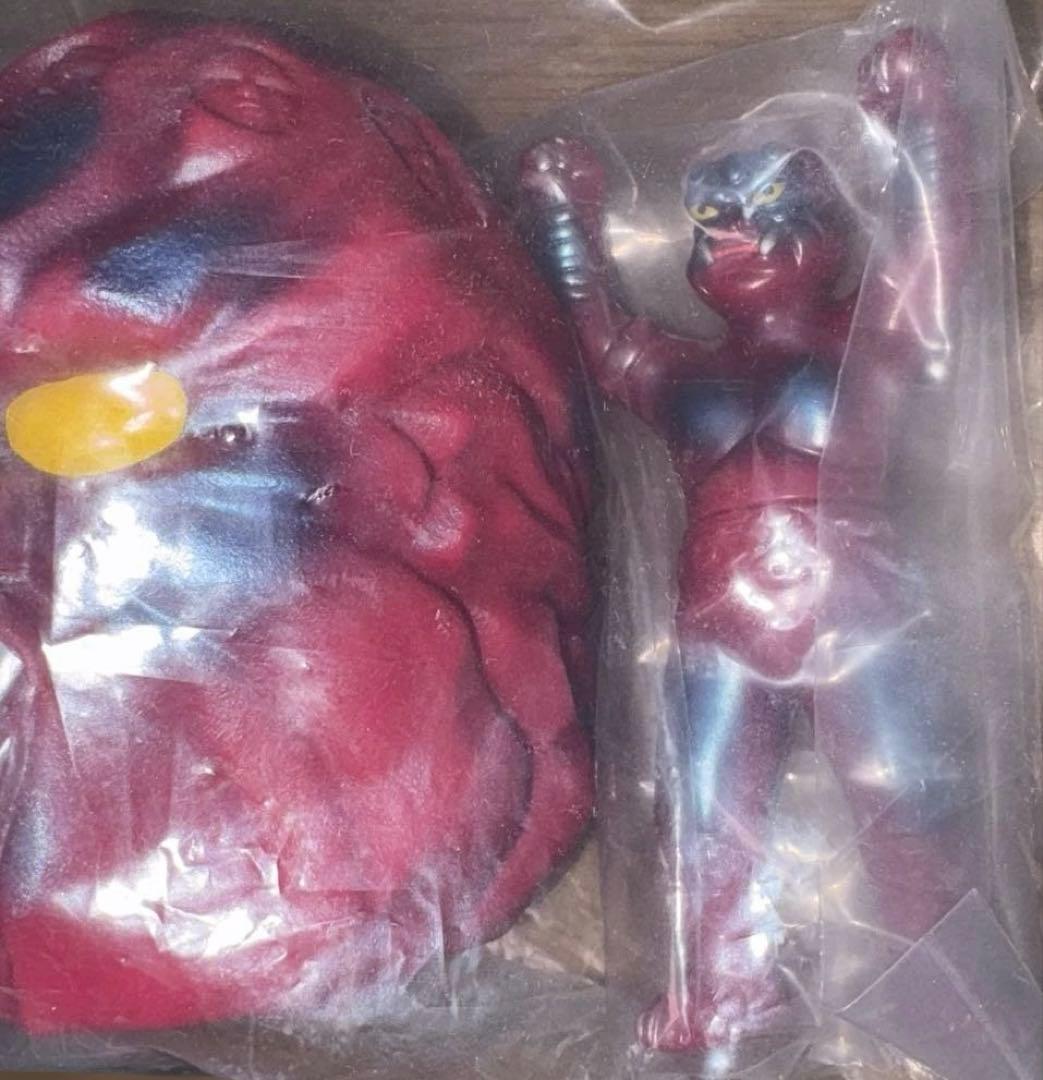 ソフビ　十面鬼ゴルゴス　仮面ライダーアマゾン　超人怪人工房レインボー造型企画