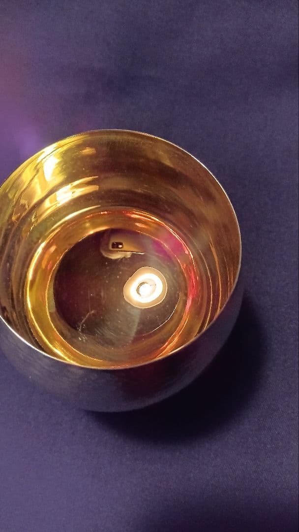 純銀製　シルバー ゴブレット 　刻印あり