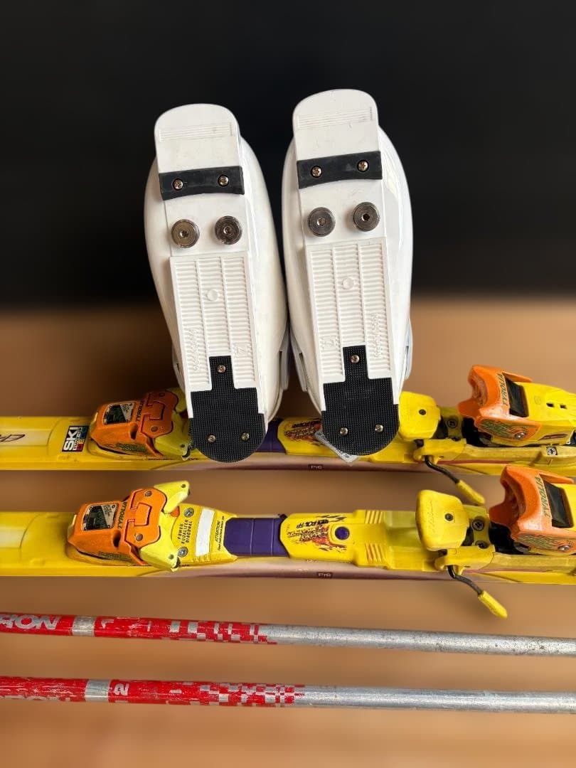 SALOMON 188cm ブーツ27ｃｍ ストック　115ｃｍ　セット