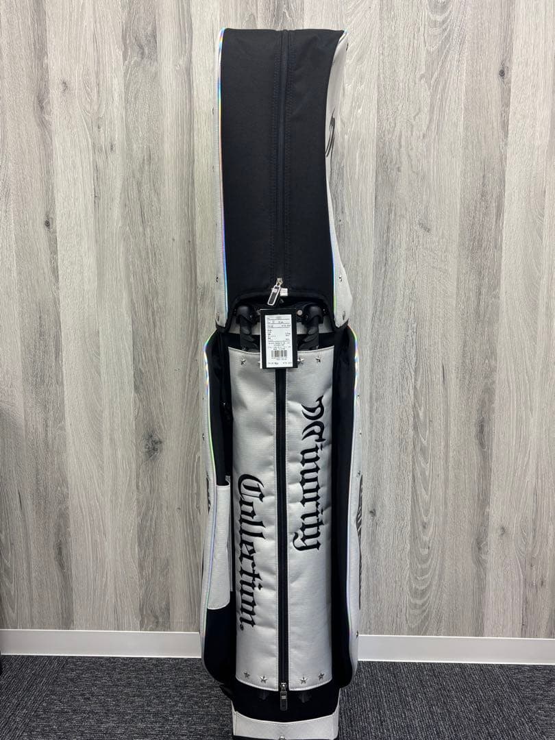 マイノリティ スタンドキャディバック ブラック×グレー（ライトグレー）