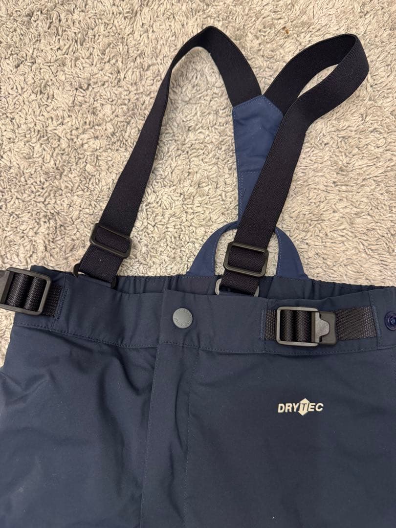 【キッズ用】mont-bell DRY-TEC サスペンダー付きパンツ