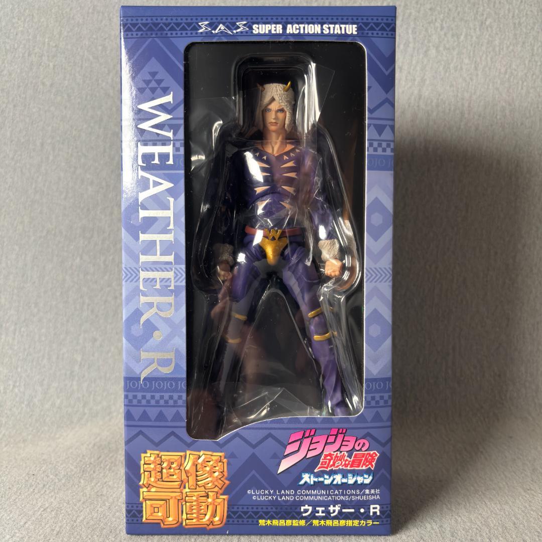 新品未開封 超像可動　ジョジョの奇妙な冒険 ウェザー・R フィギュア