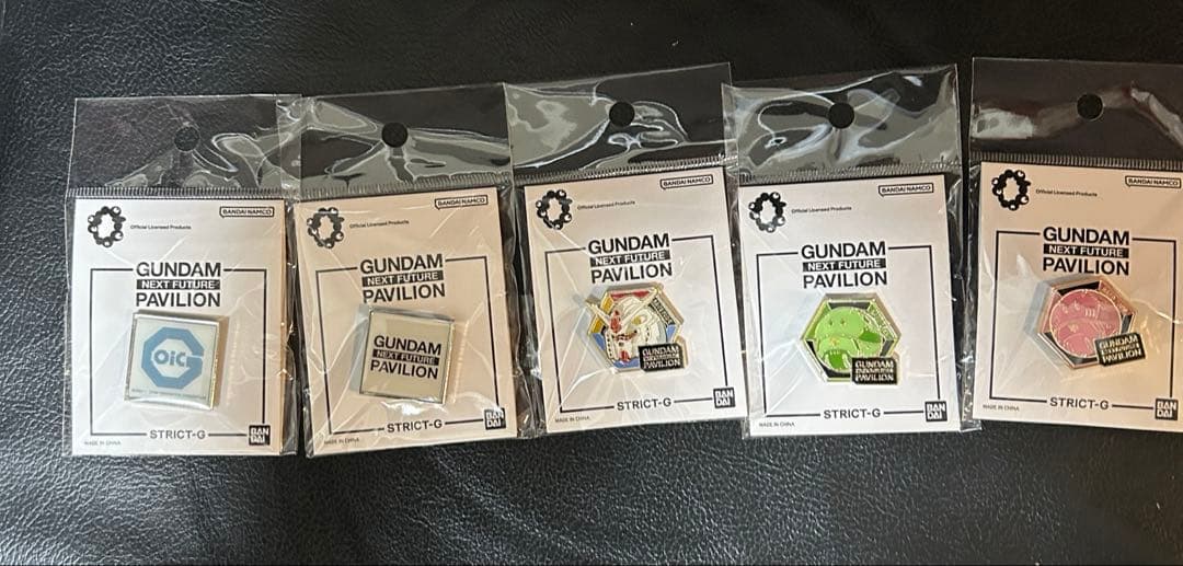 大阪関西万博 ガンダムパビリオン ピンバッジ 5個セット