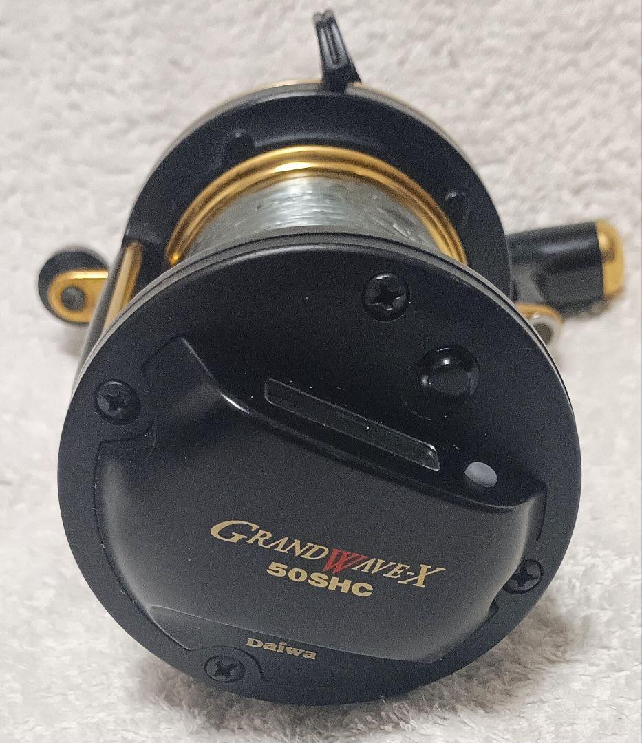 ダイワグランドウェーブX50SHCデジタルカウンター付両軸リール石鯛