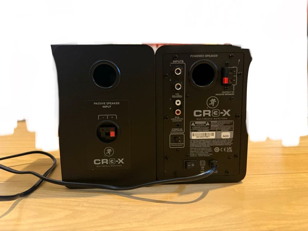 MACKIE CR3-X モニタースピーカー｜箱あり・付属品完備・美品