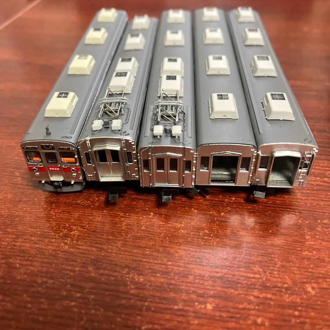 【訳あり品】東急8500系 10両編成セット 加工品