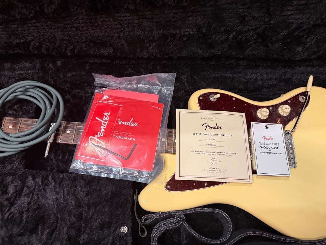 ギター FENDER USA Jazzmaster Vintage White