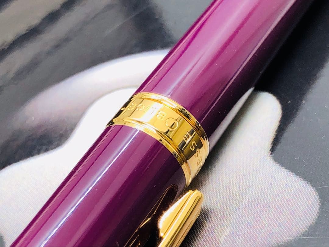 ⭐️幸運金運パワーのレアなパープル⭐️ノブレスオブリュージュNo15280モンブラン