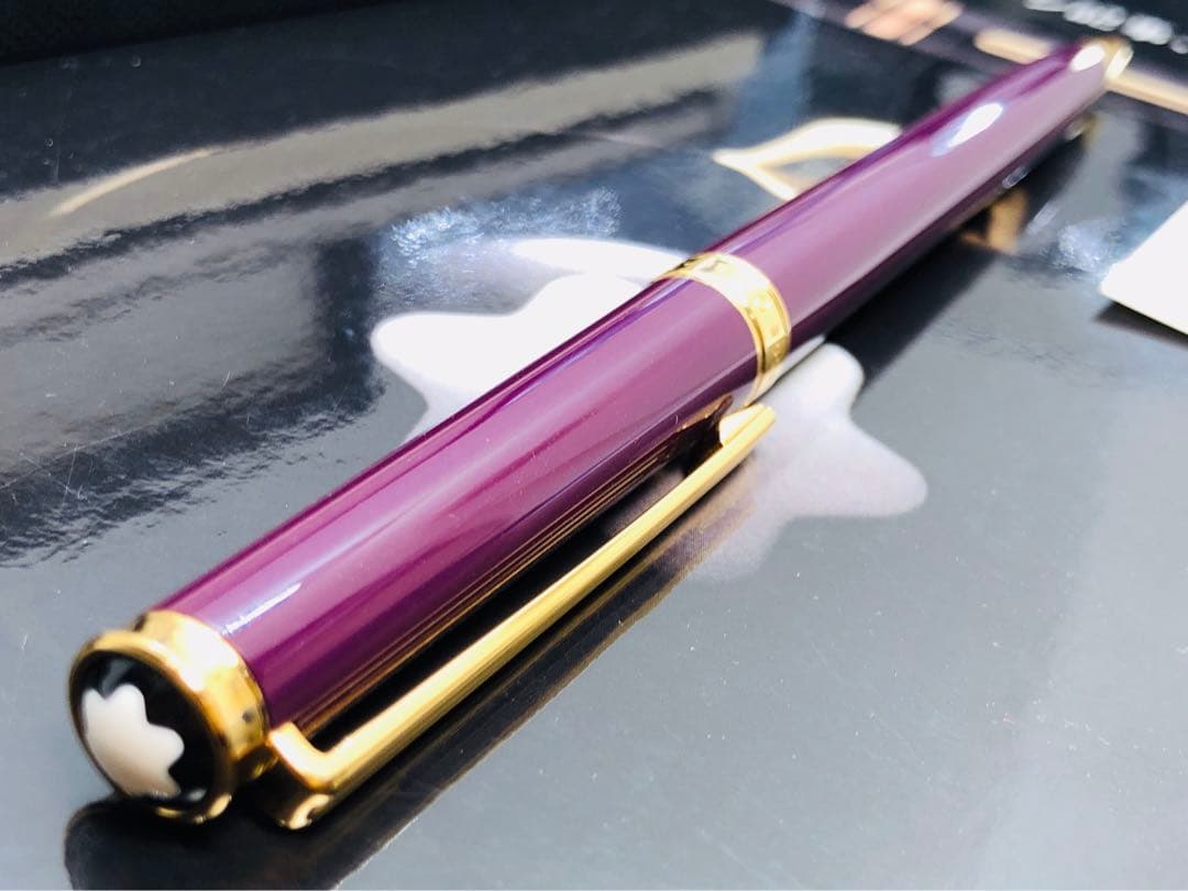 ⭐️幸運金運パワーのレアなパープル⭐️ノブレスオブリュージュNo15280モンブラン