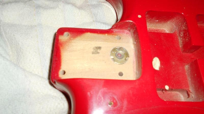 JV期かも？専用レアブリッジ付Fender/J ST556 ボディ