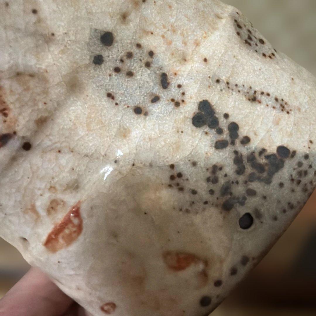 江戸時代　絵志野　向付　五客　無傷　茶碗　時代保管箱