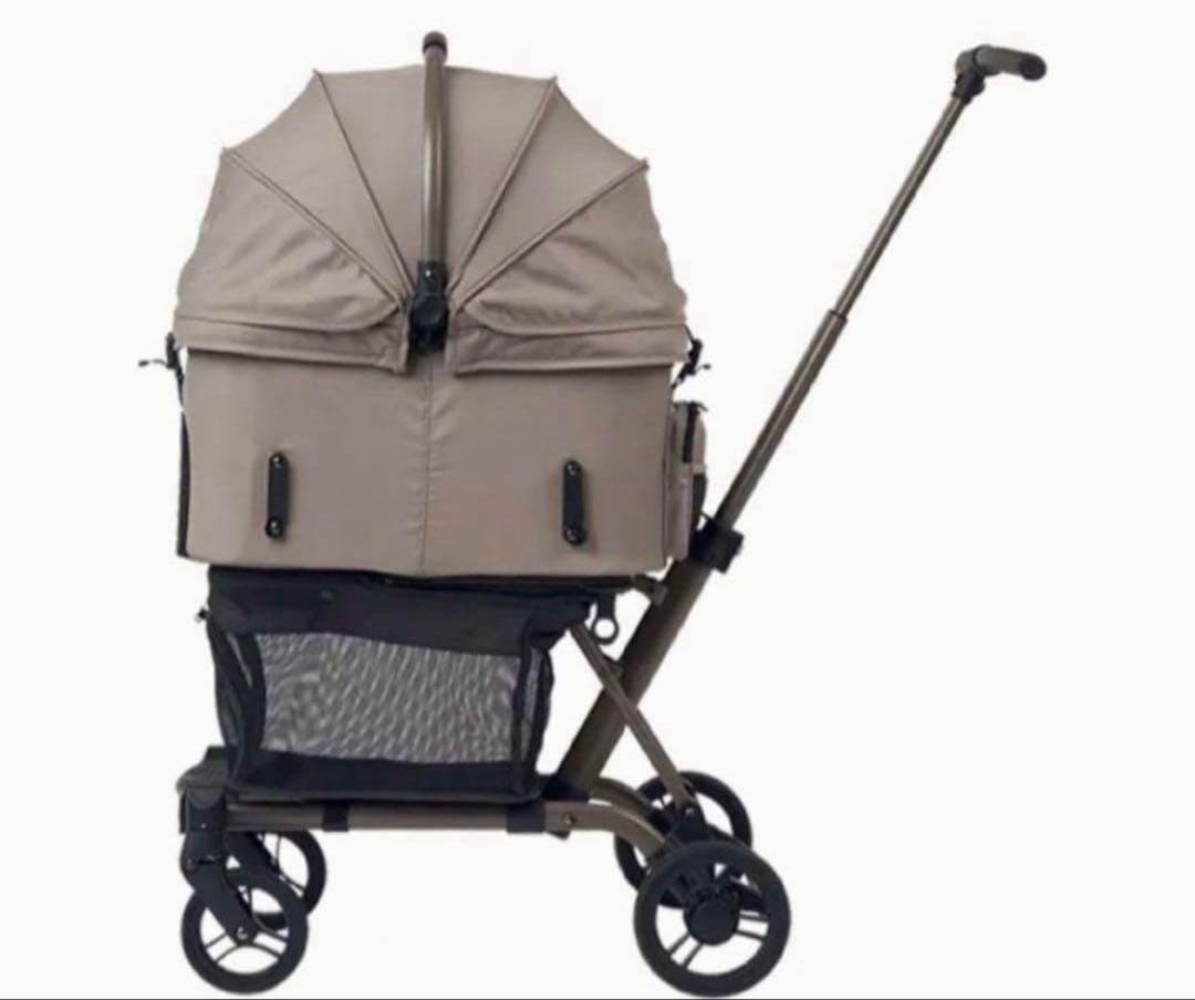 新品AirbuggyWizXペットカートエアバギーウィズエックスビンテージカーキ