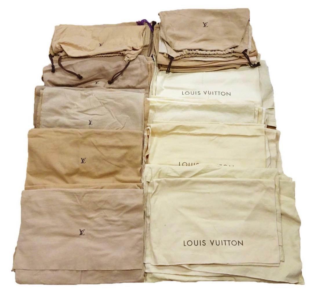 P254 100枚セット!! ルイヴィトン 保存袋 バッグサイズ