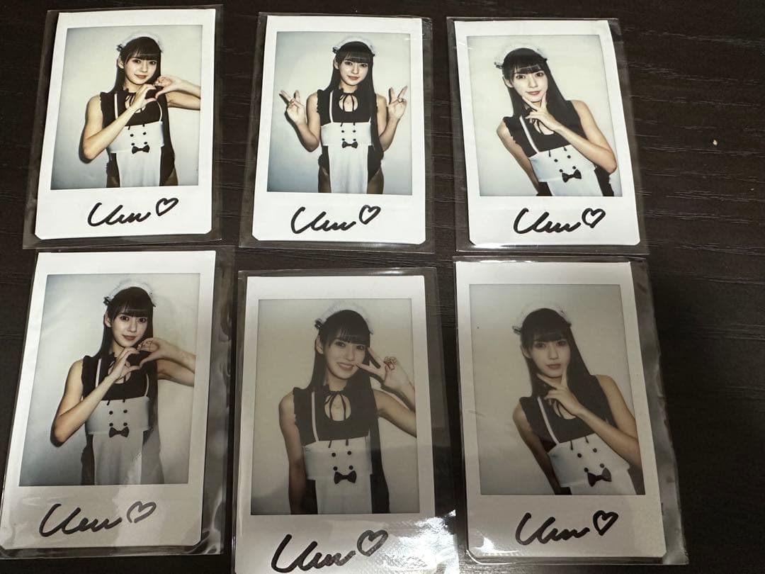 プレステージ 八掛うみ 直筆サイン入りチェキ 6枚セット①