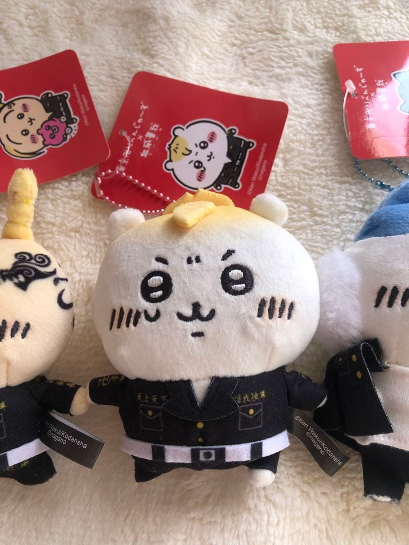 ちいかわ　東京リベンジャーズ　キーチェーンぬいぐるみマスコット　ちいリベ