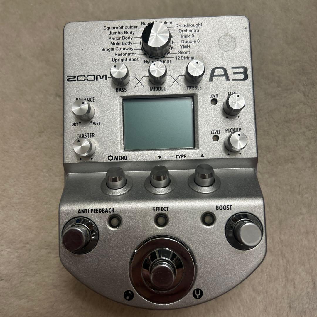 ZOOM A3 エフェクター