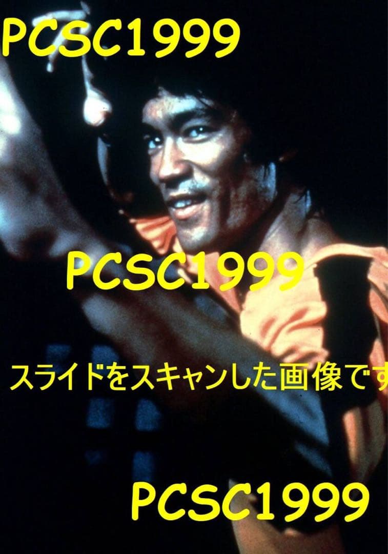 ブルース・リー Bruce Lee 海外プレス 写真 スライドフィルム 非売品