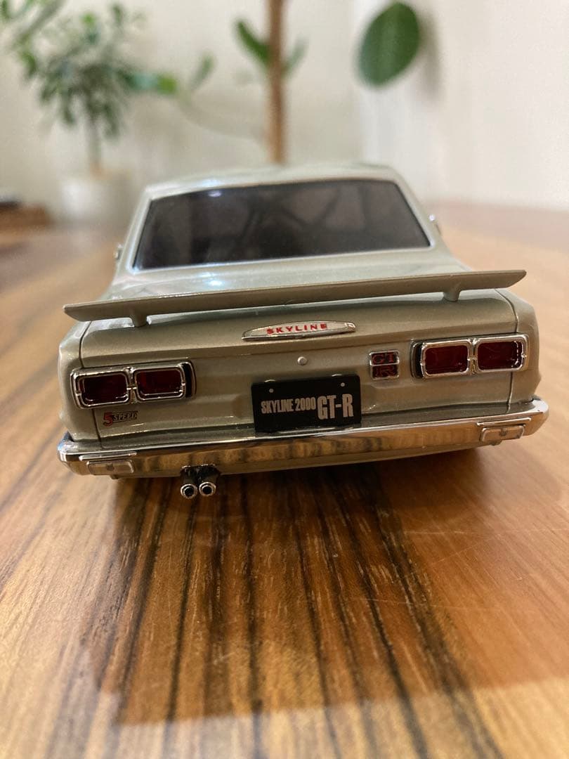 ミニッツAWD 日産スカイライン2000GTR（シルバー）ハコスカ