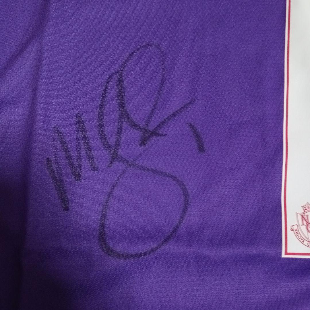 元名古屋グランパス ミッチェル・ランゲラック選手直筆サイン入りユニフォーム