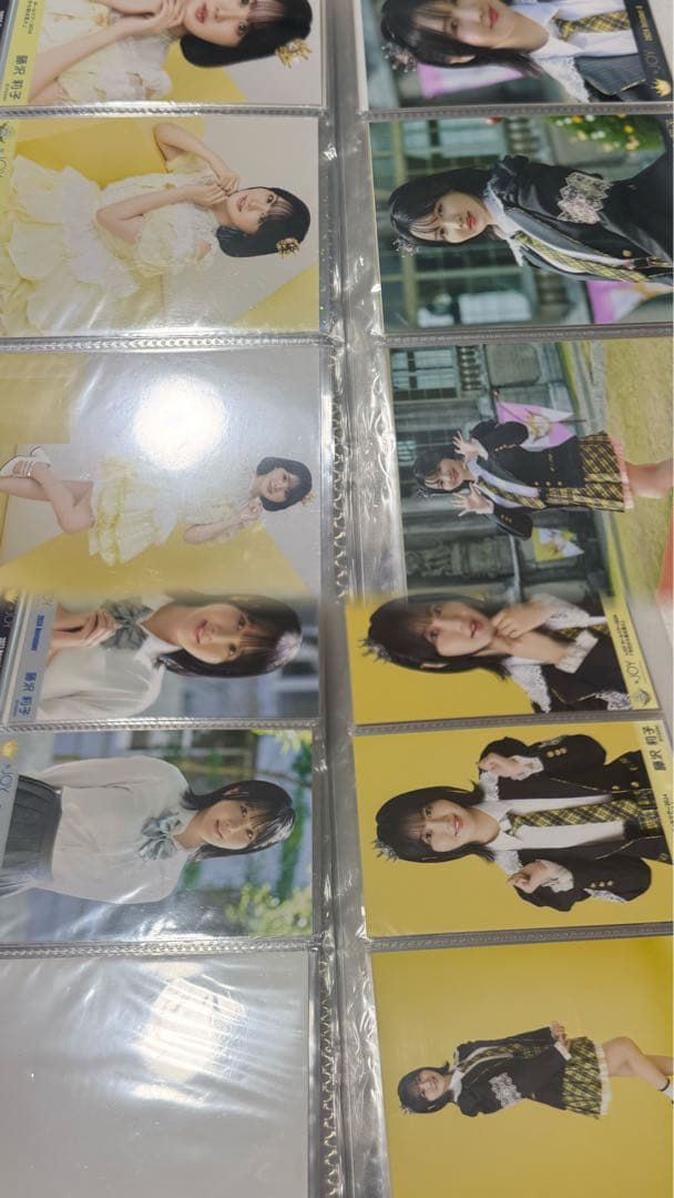 ニアジョイ ≒JOY 藤沢莉子 生写真 封入 コンプ まとめ売り