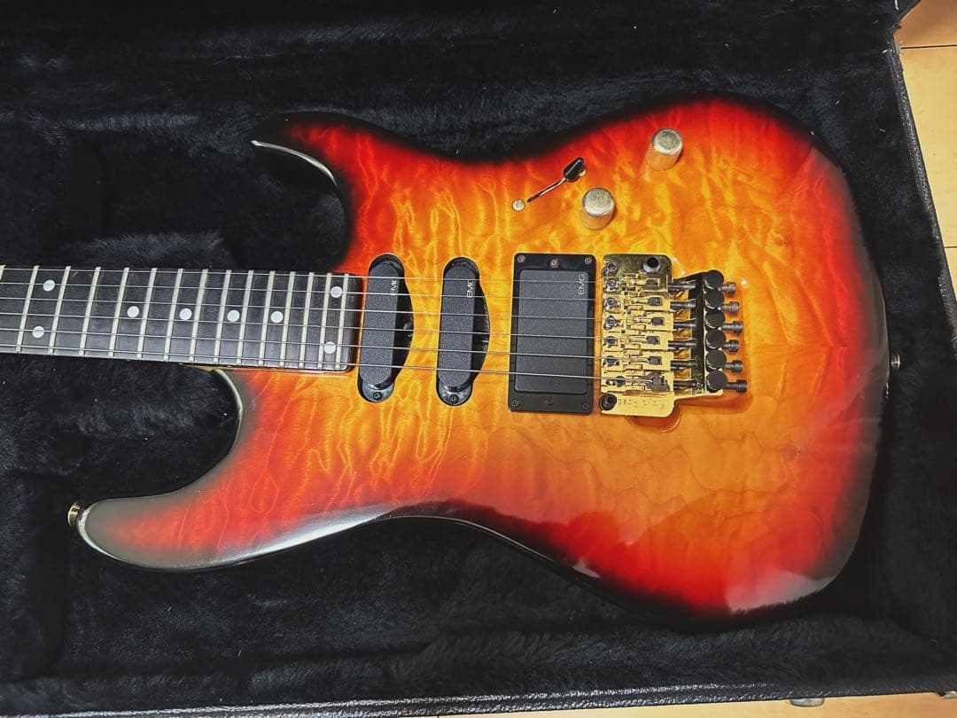 【クレヨン7色】Valley Arts Custom Pro USA