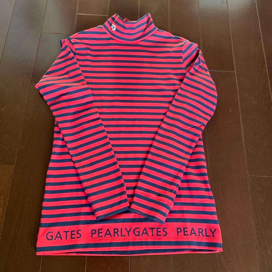 新品パーリーゲイツボーダーハイネックサイズ0