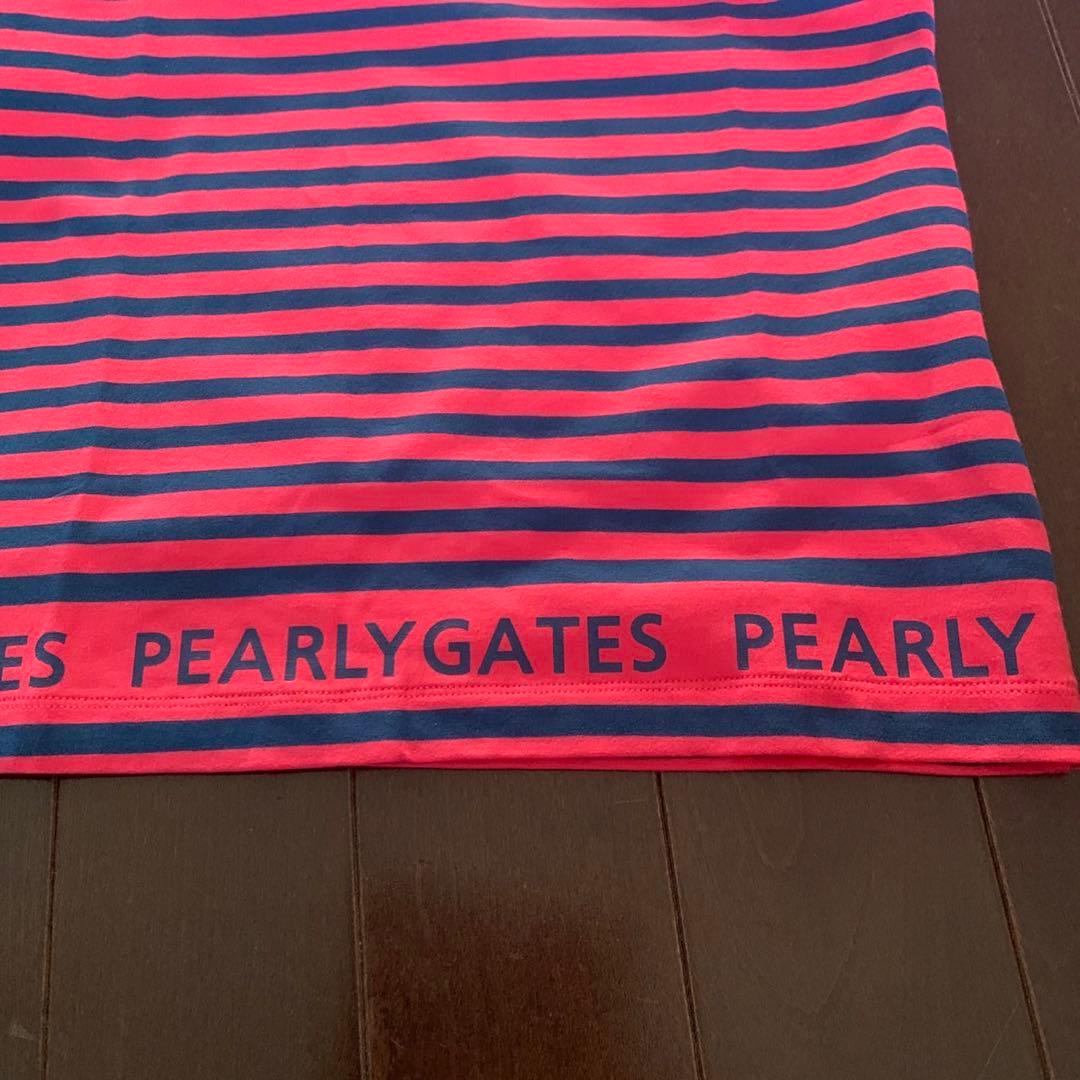 新品パーリーゲイツボーダーハイネックサイズ0