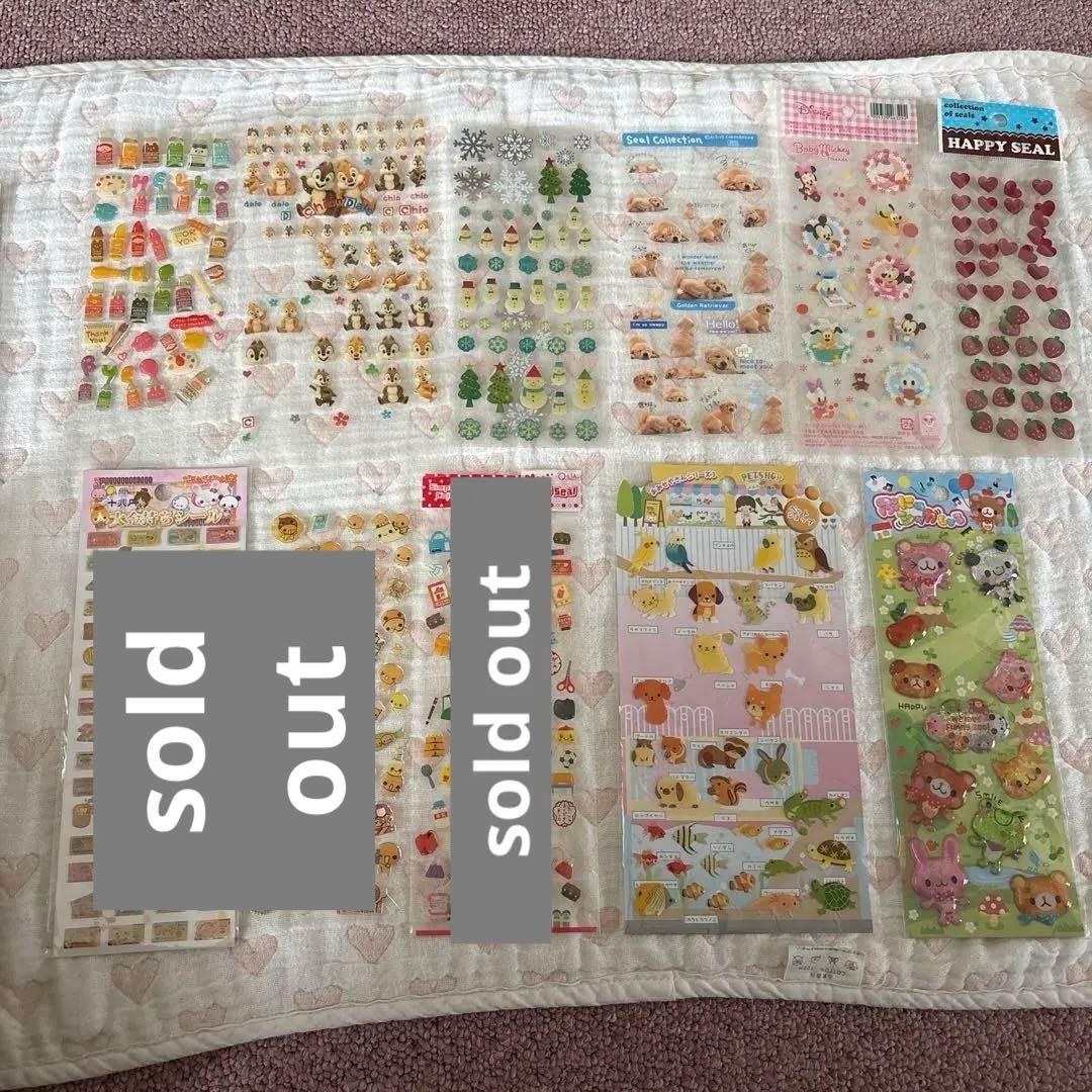 【平成レトロ】カミオジャパン 大金持ちシール 他 当時物シール12枚