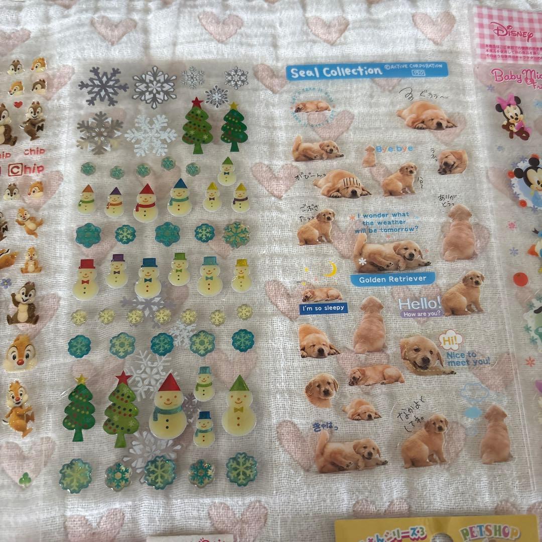 【平成レトロ】カミオジャパン 大金持ちシール 他 当時物シール12枚