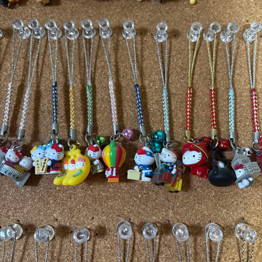 ハローキティ ストラップコレクション 73個