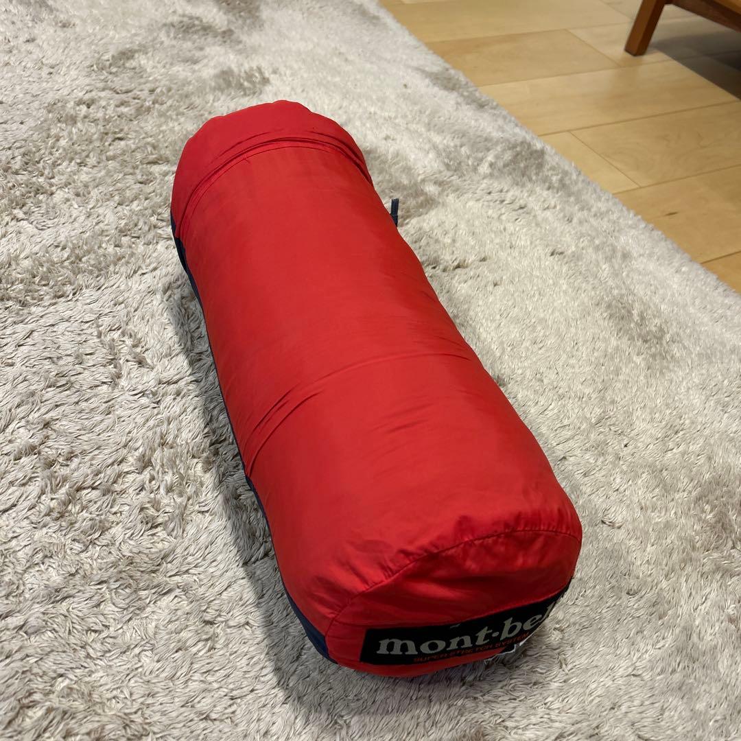 【美品】mont-bell モンベル burrow bag #5寝袋