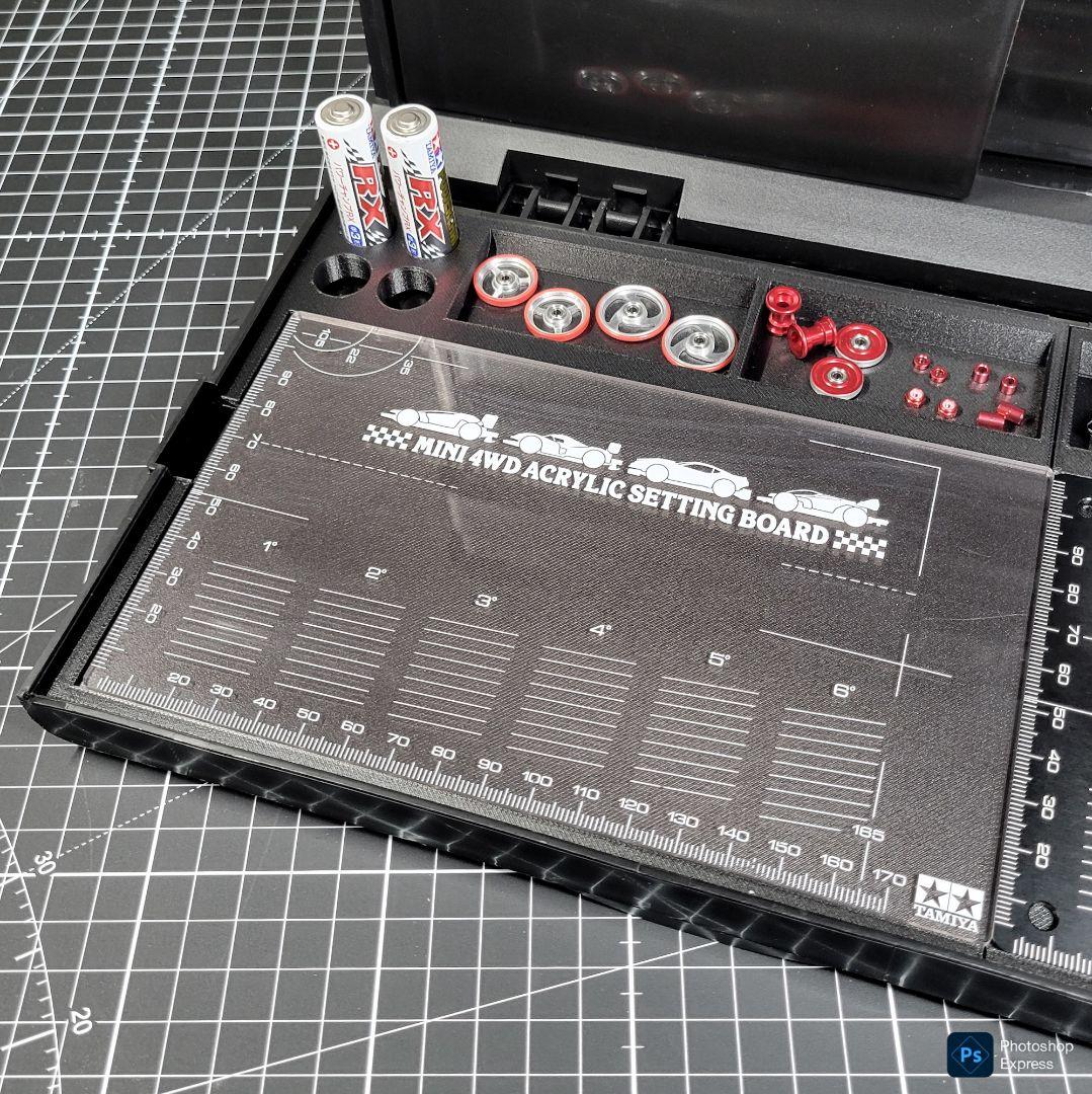 ミニ四駆 ピットボックス マシンメンテナンストレイ PTC13 京商 メイホウ