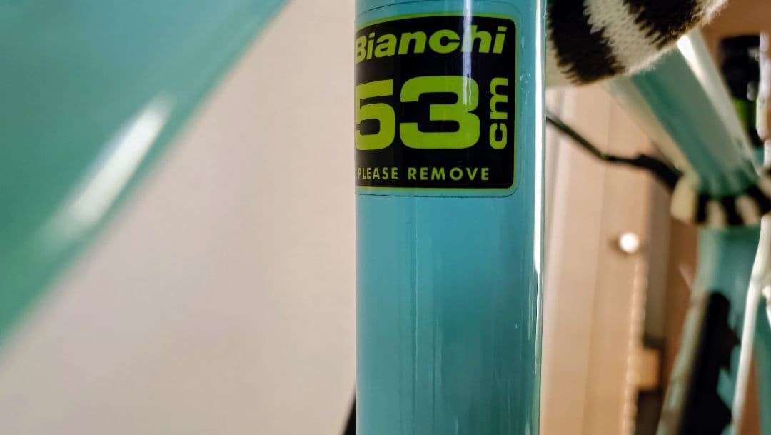 Bianchi sempre pro 53サイズ フレームセット
