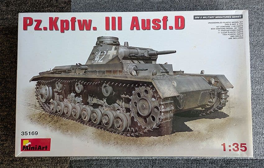 その他 MiniArt Pz.Kpfw. III Ausf.D 1:35