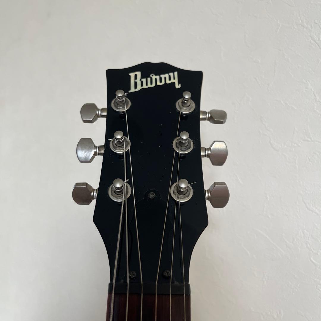 Burny シルバー レスポールタイプエレキギター