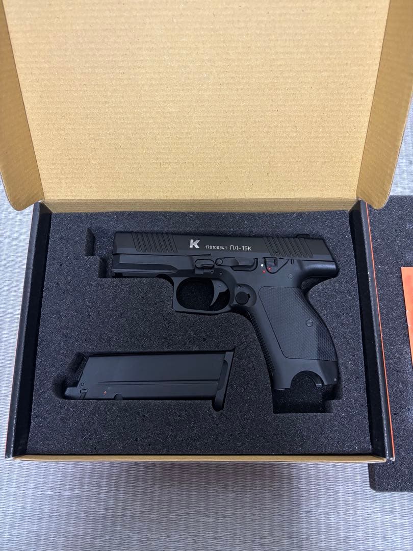 KW-25K ガスガン マガジン付き PL-15K