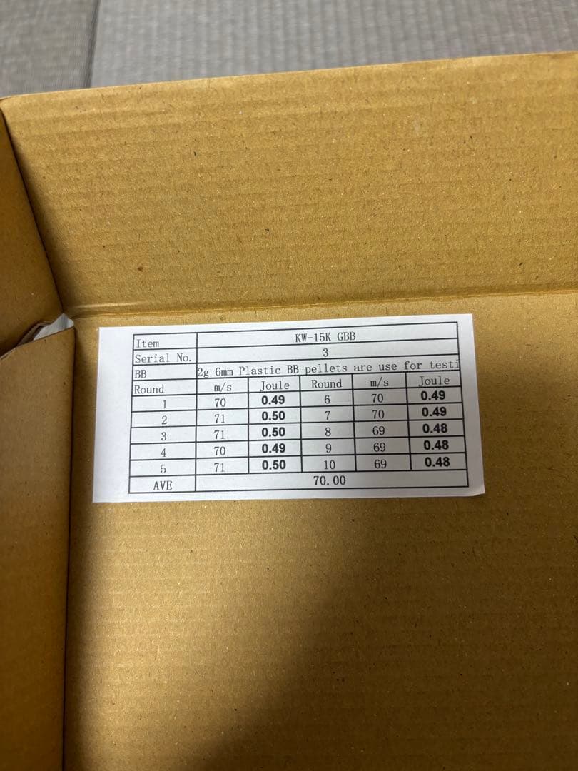 KW-25K ガスガン マガジン付き PL-15K