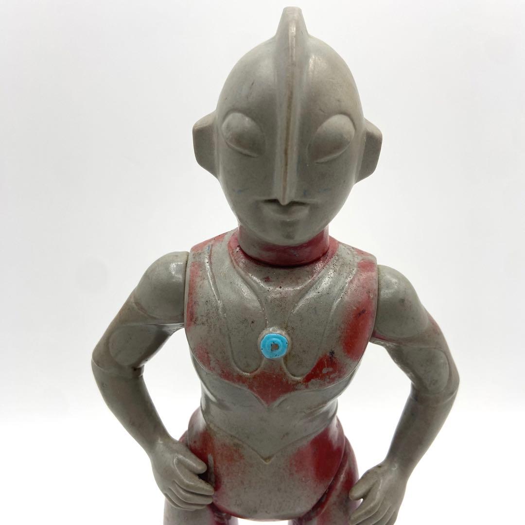 【希少品】　ウルトラマン　ソフビ　当時物　1966マルサン　ブルマァク
